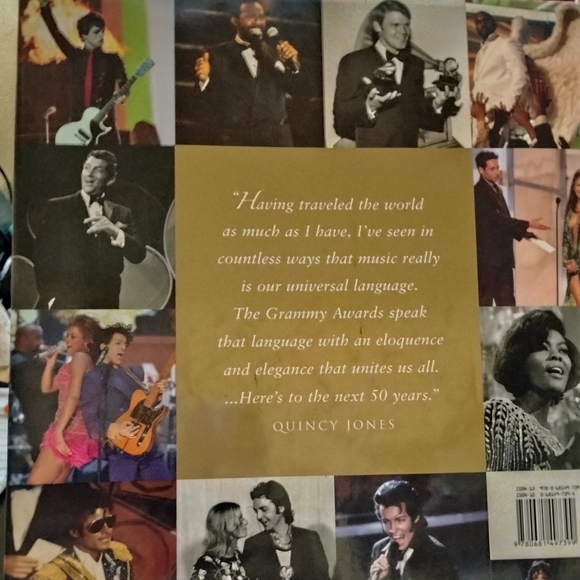 And The GRAMMY Goes To... - Gold Hardcover Book - Picture 2 of 2
